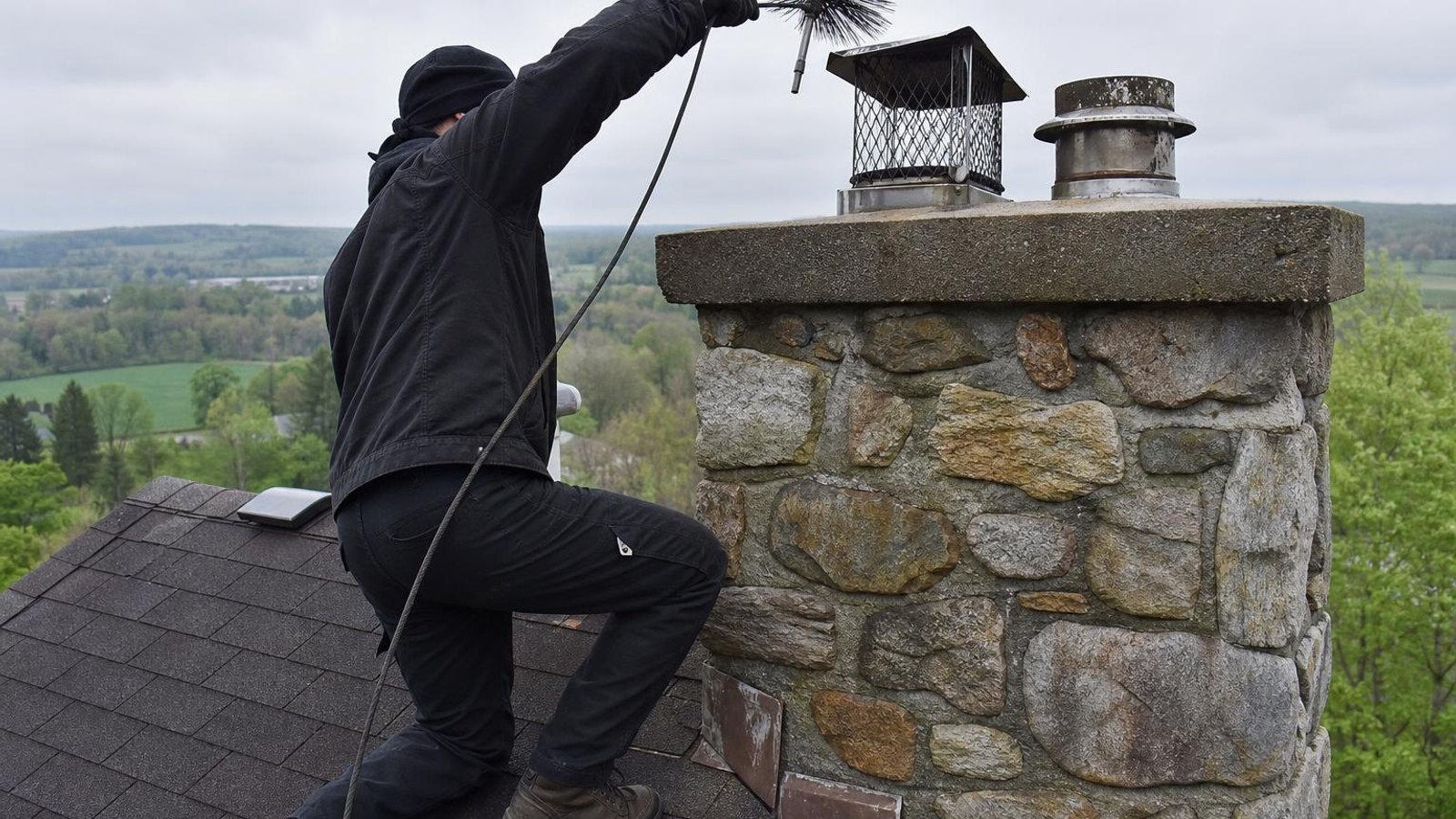 Local chimney sweep & inspection for Sharpsburg homes